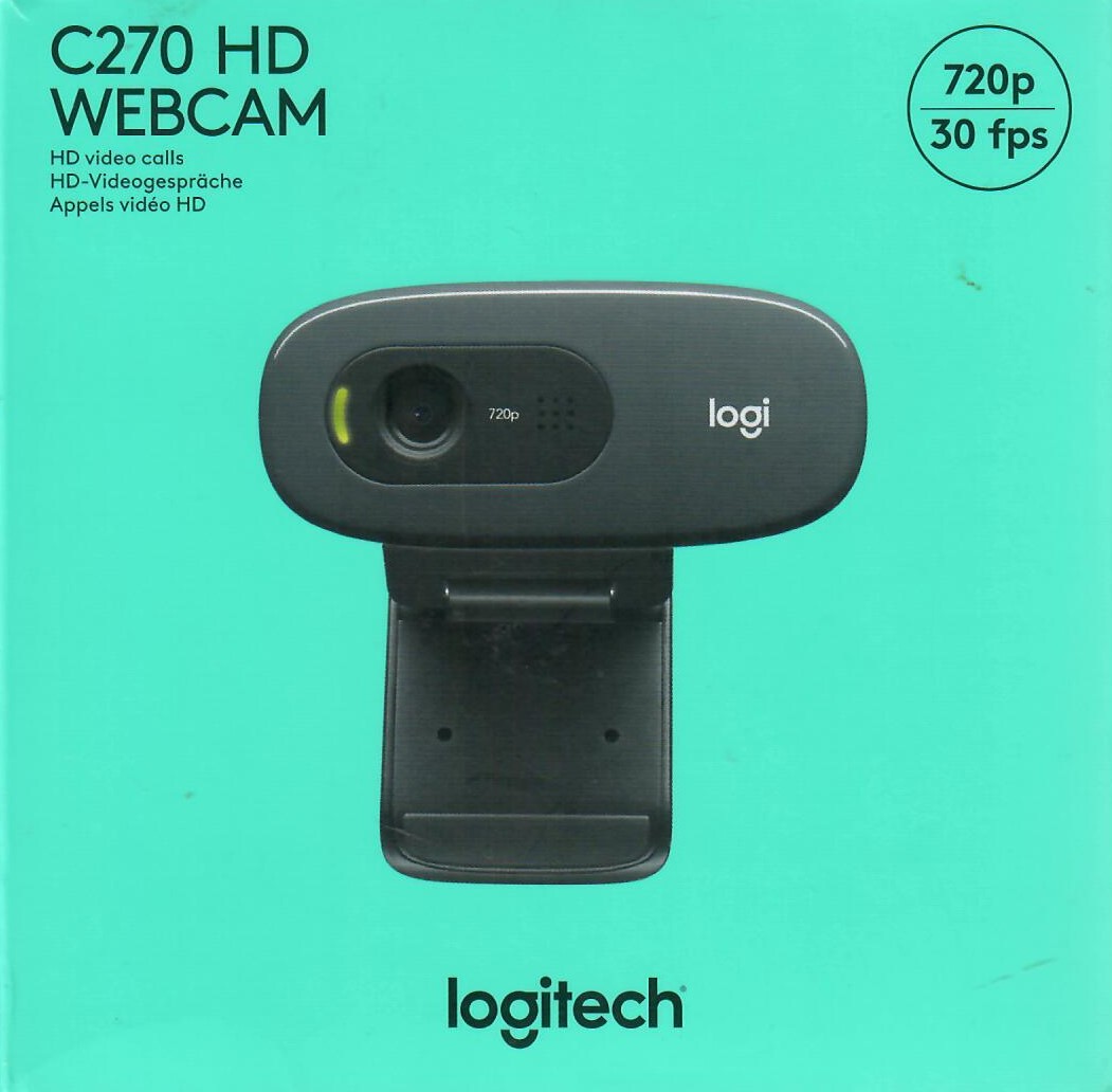 Logitech C270 HD Webcam 720p