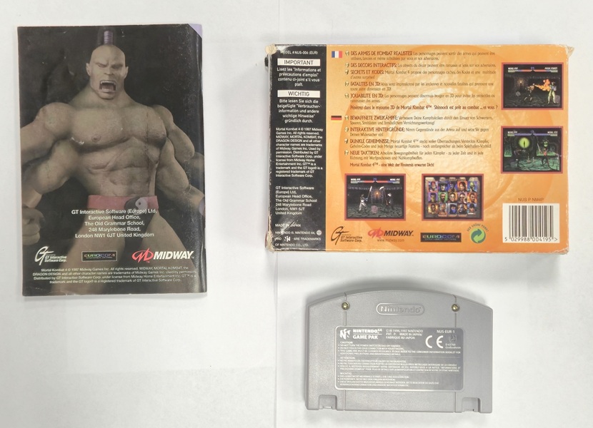 Mortal Kombat 4 N64 OVP