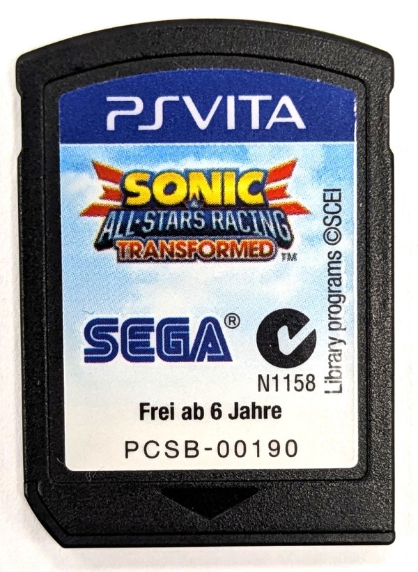 Sonic All Stars Racing Transformed Ohne OVP PS Vita