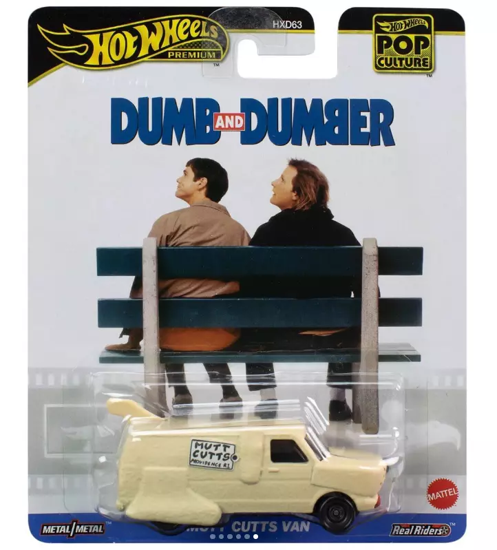 Mattel Hot Wheels Premium Dumb And Dumber Mutt Cutts Van