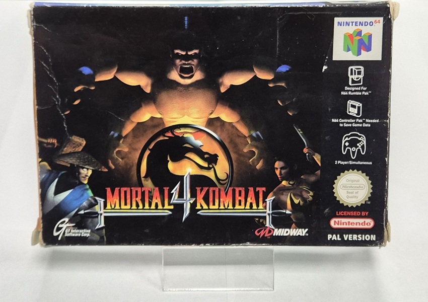 Mortal Kombat 4 N64 OVP