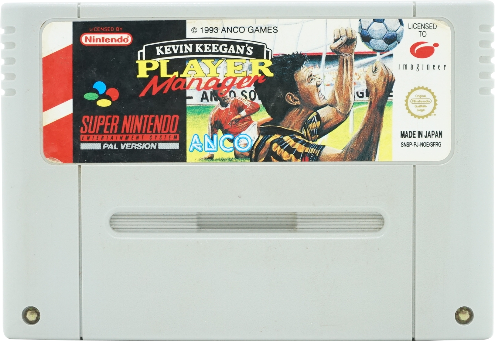 Kevin Keegans Player Manager SNES