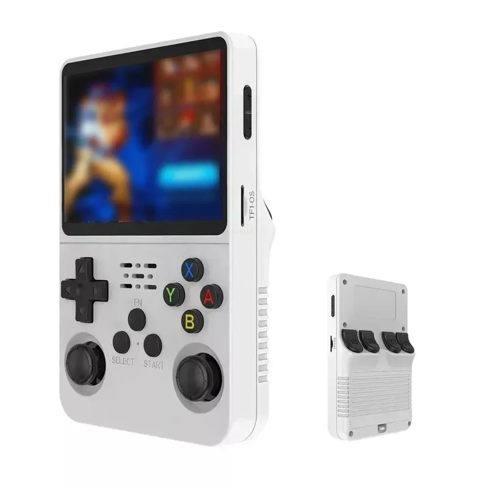 Game Master R36S Retro Handheld Konsole Weiss