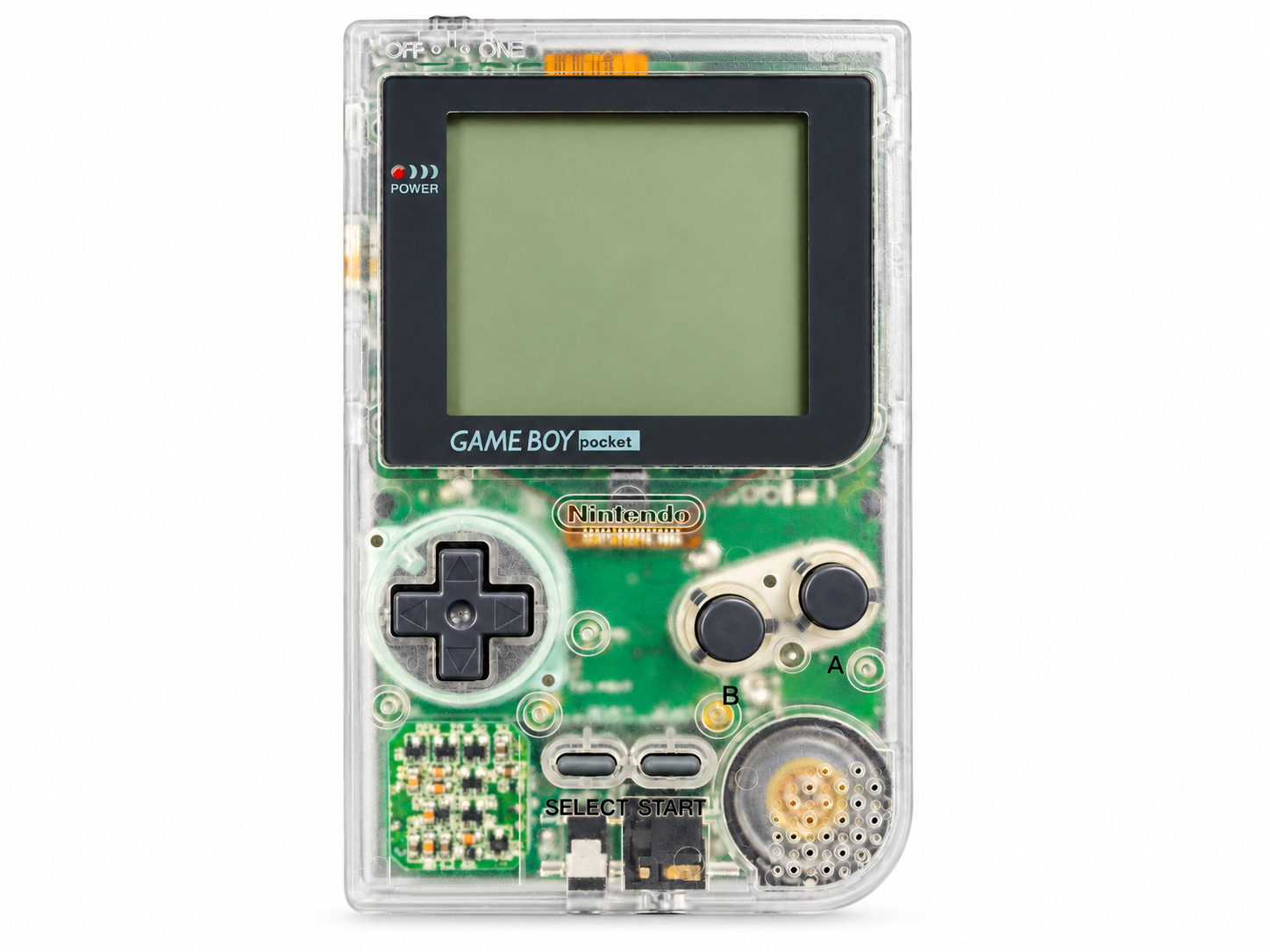 Nintendo Gameboy Pocket MGB-001 Transparent