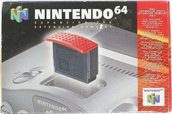 Nintendo 64 Expansion Pak NUS-A-TB Grafikerweiterung mit OVP