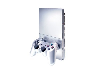 Sony Playstation 2 Silber SCPH-77004