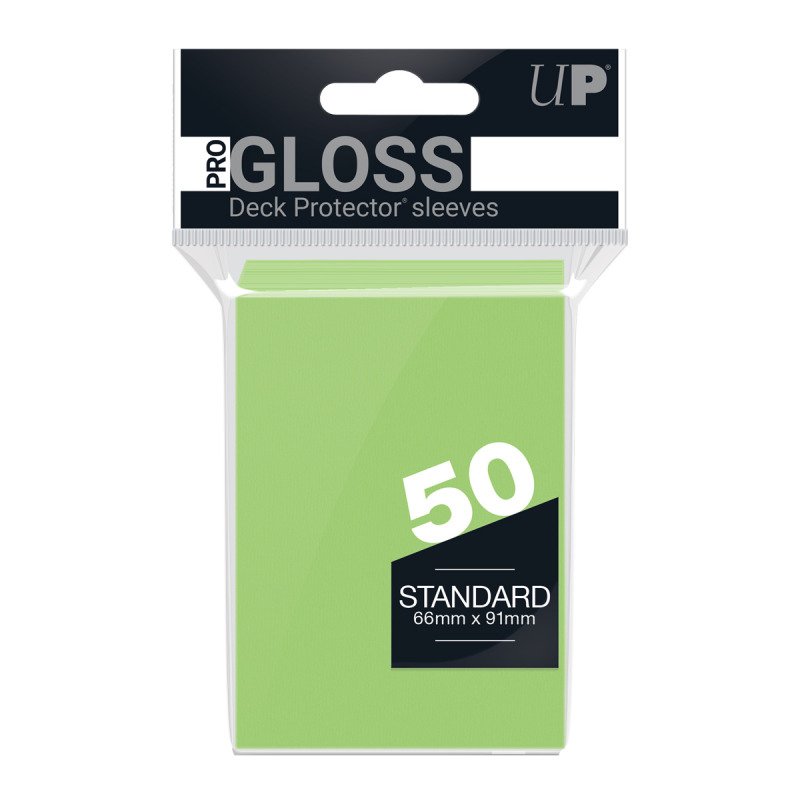 Standard Sleeves Limettengrün Hochglanz 50 Sleeves