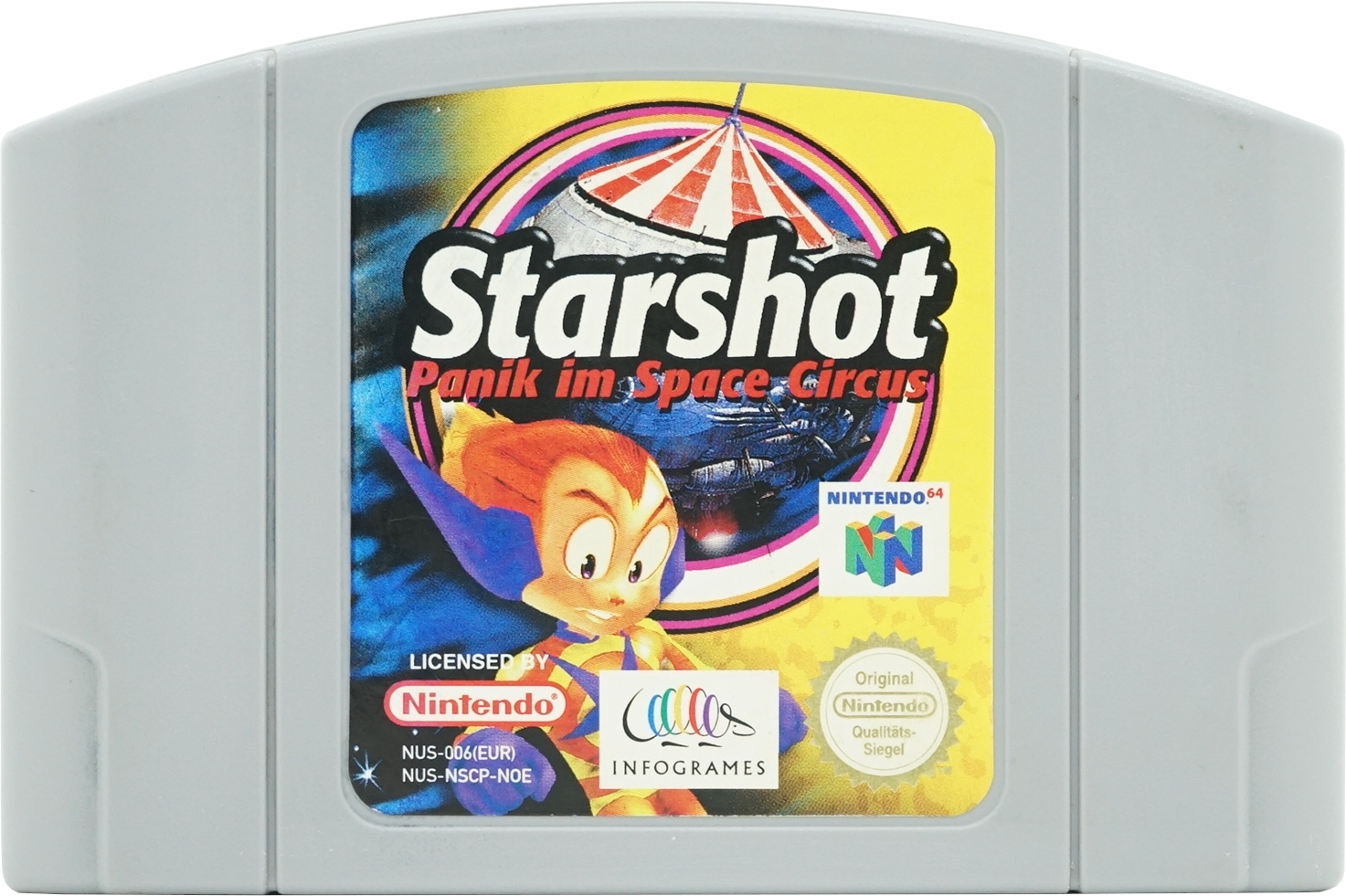 Starshot Panik im Space Circus N64 PAL