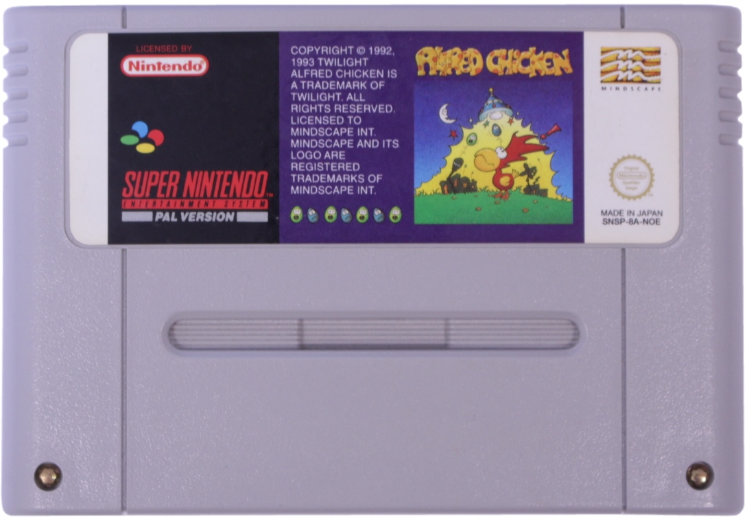 Alfred Chicken SNES PAL