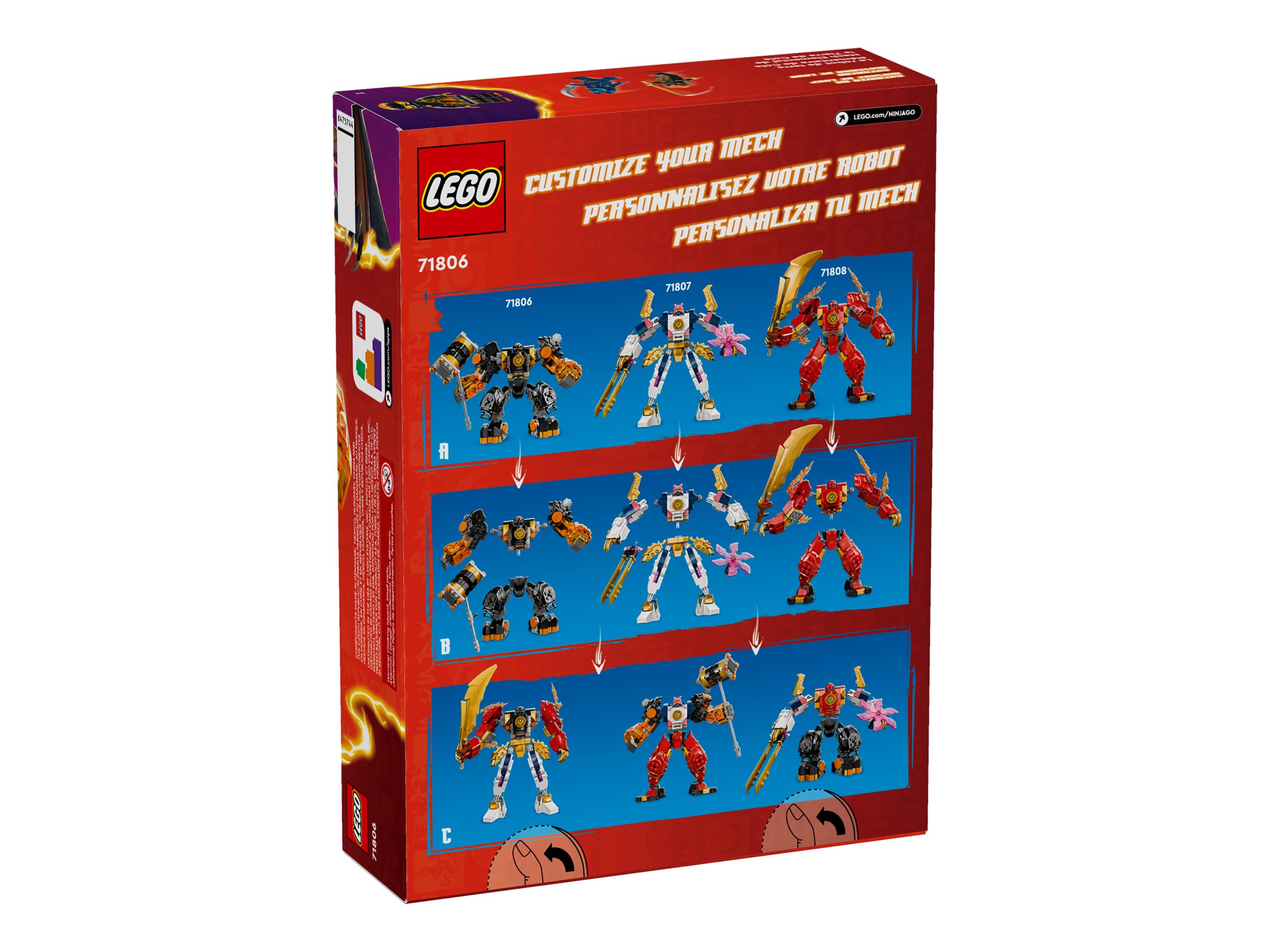 LEGO Ninjago 71806 Coles Erdmech Neu