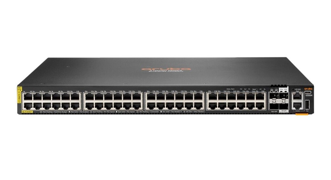 HP Aruba 6200M 48G CL4 PoE 4SFP+ Switch