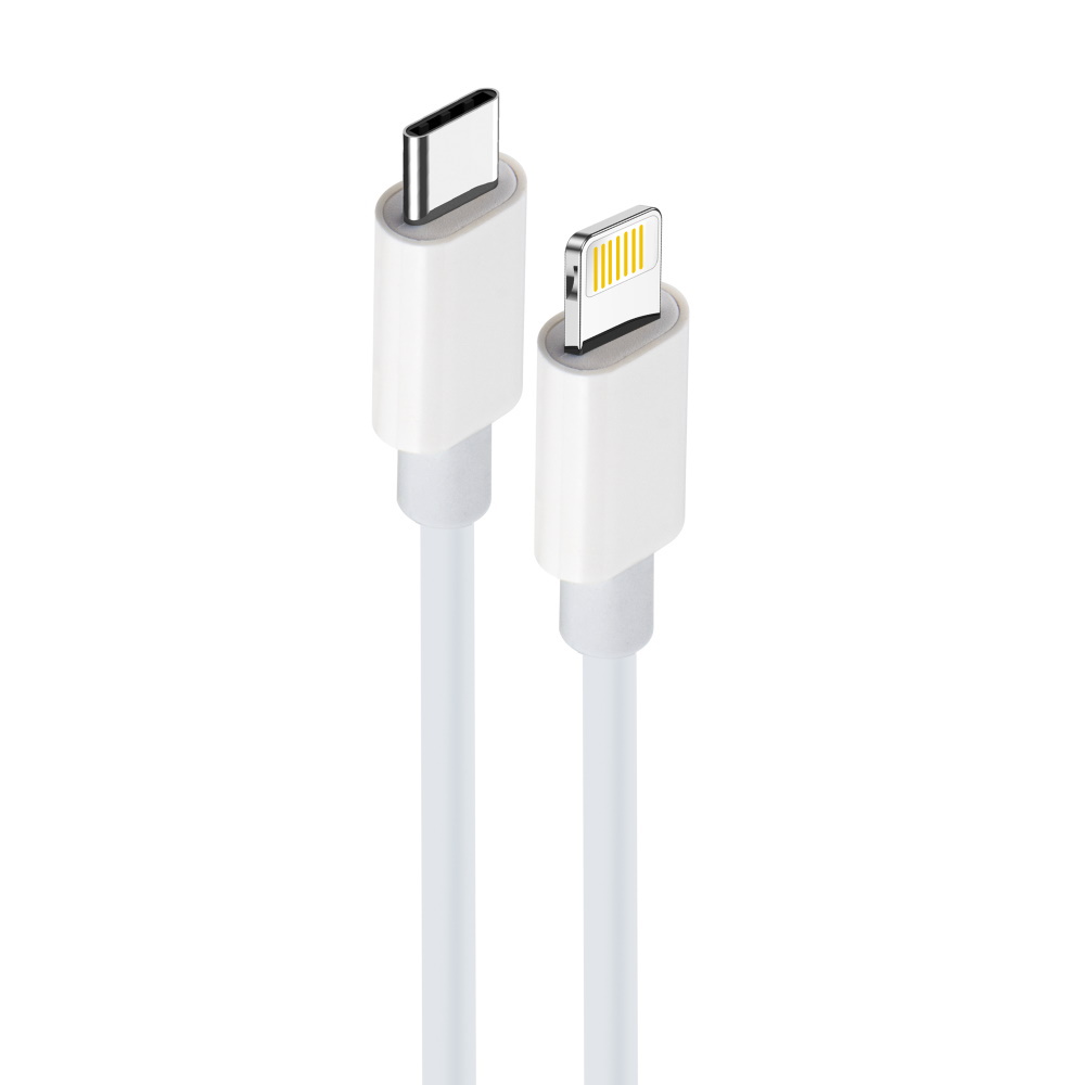 Maxlife MXUC-05 cable USB-C - Lightning 2,0 m 20W white