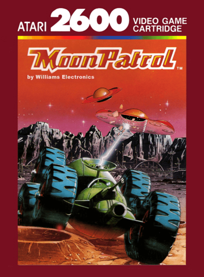 Moon Patrol Atari 2600