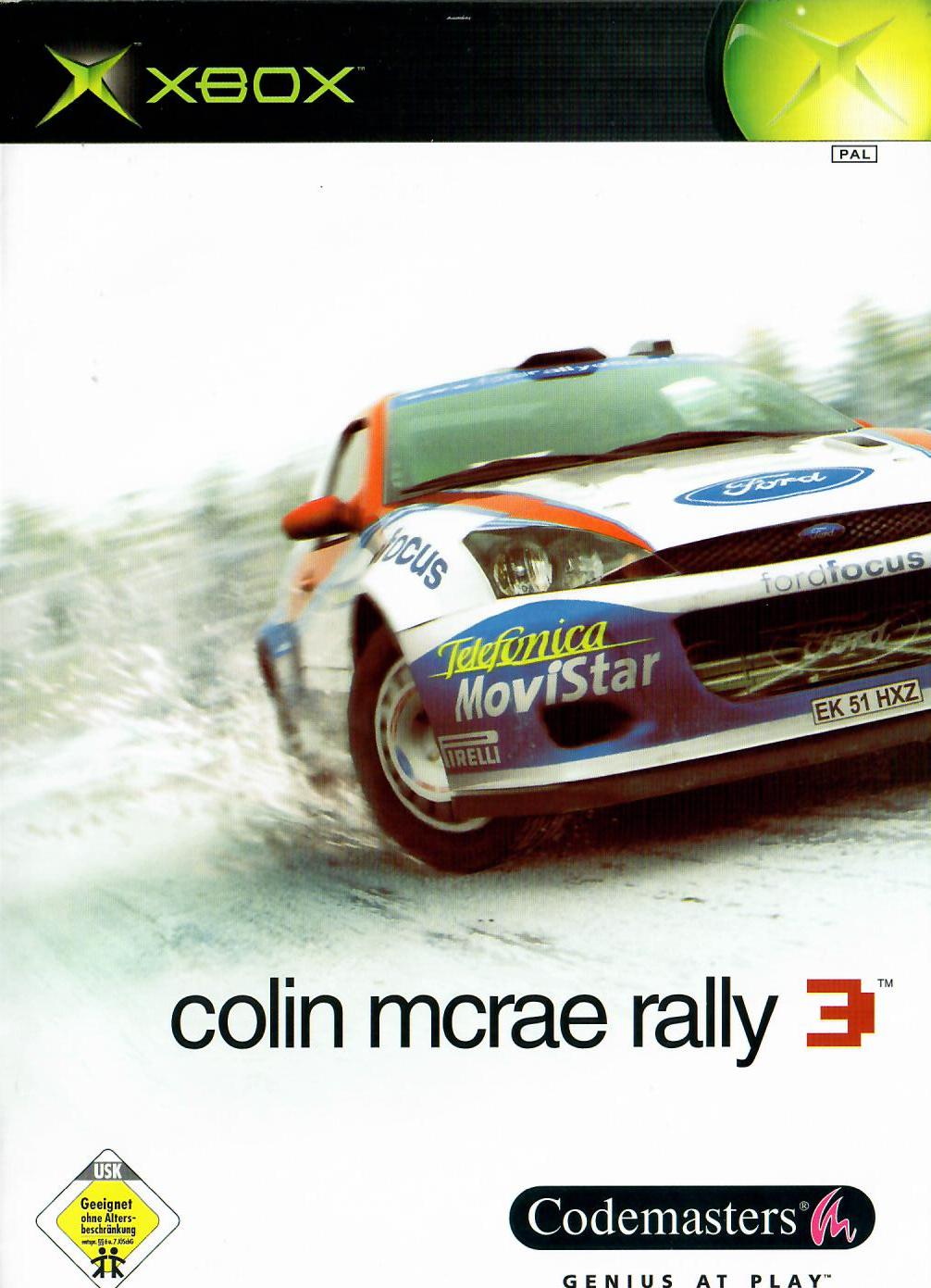 Colin Mcrae Rally 3 Xbox