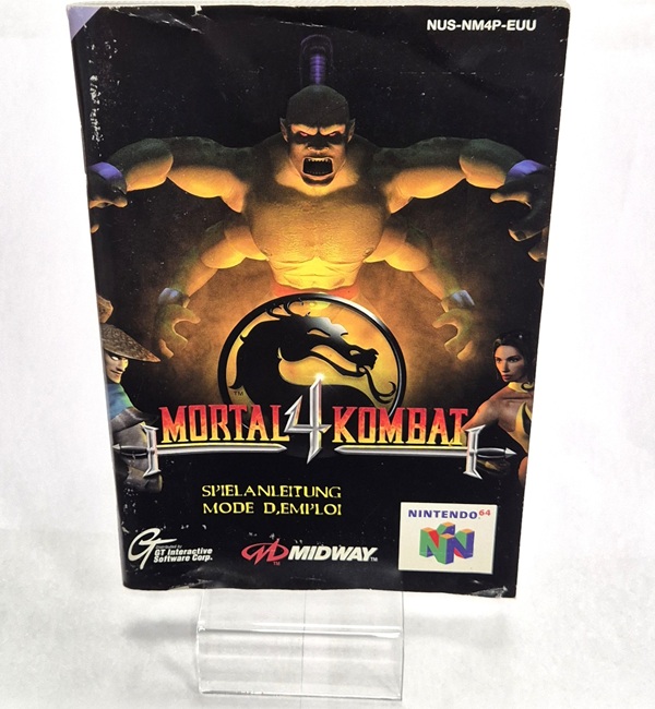 Mortal Kombat 4 N64 OVP