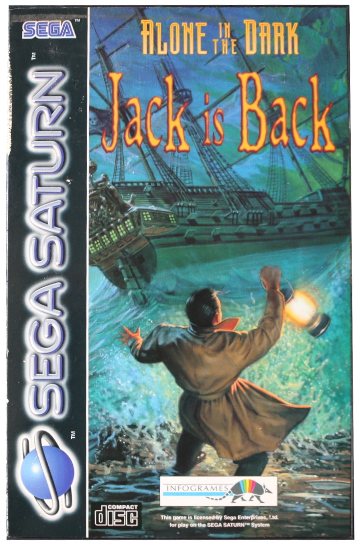 Alone in the Dark Jack is Back Sega Saturn