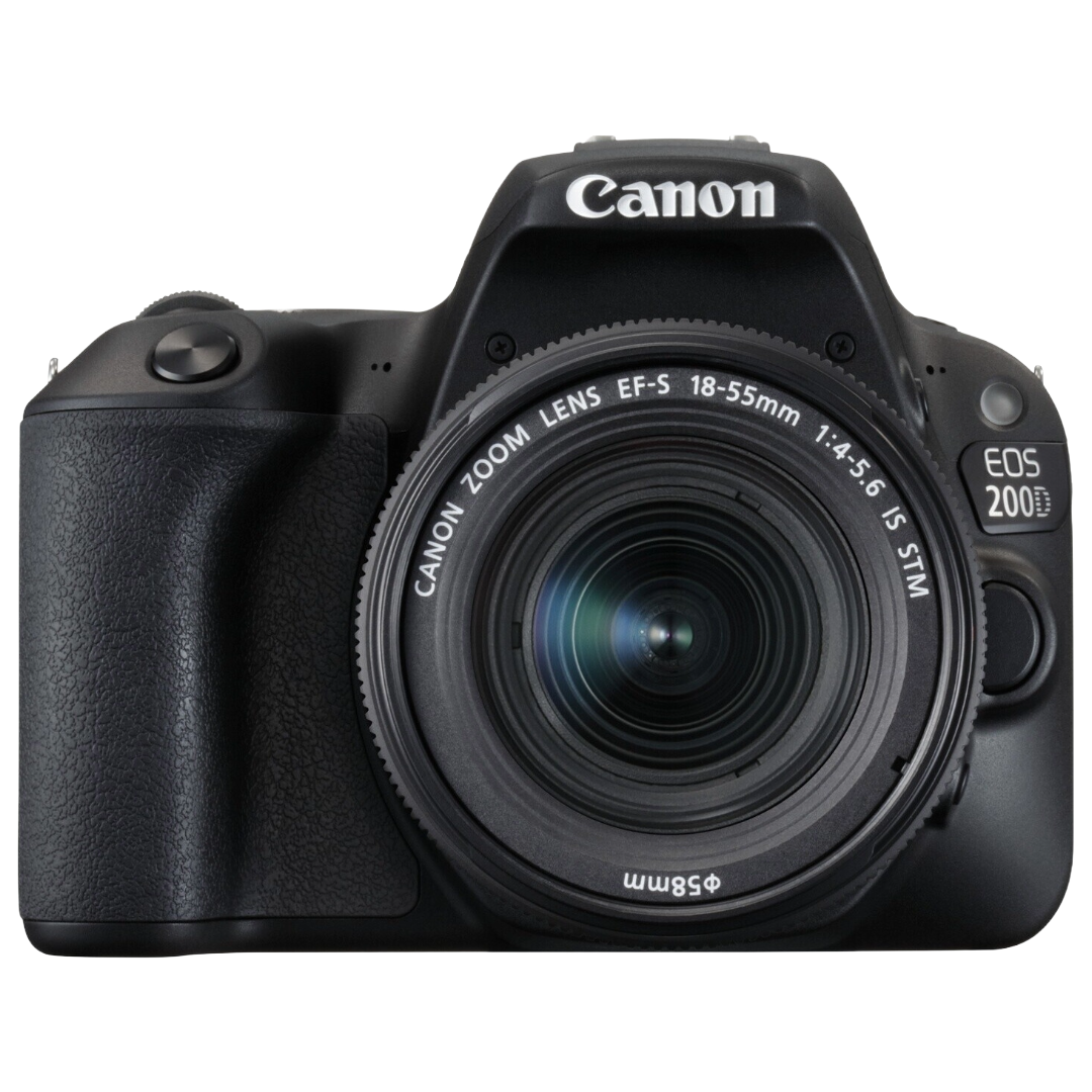 Canon EOS 200D Kit 18-55 mm IS STM Schwarz