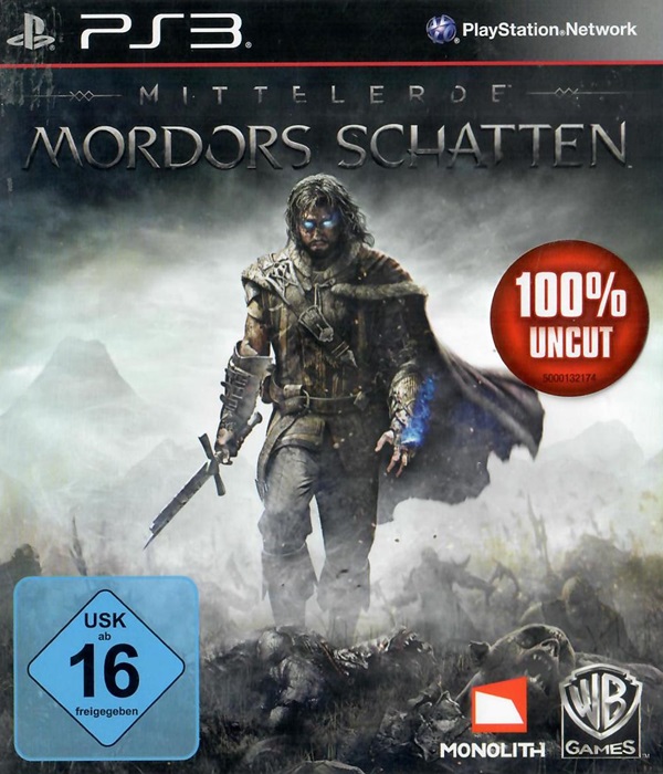Mittelerde Mordors Schatten PS3