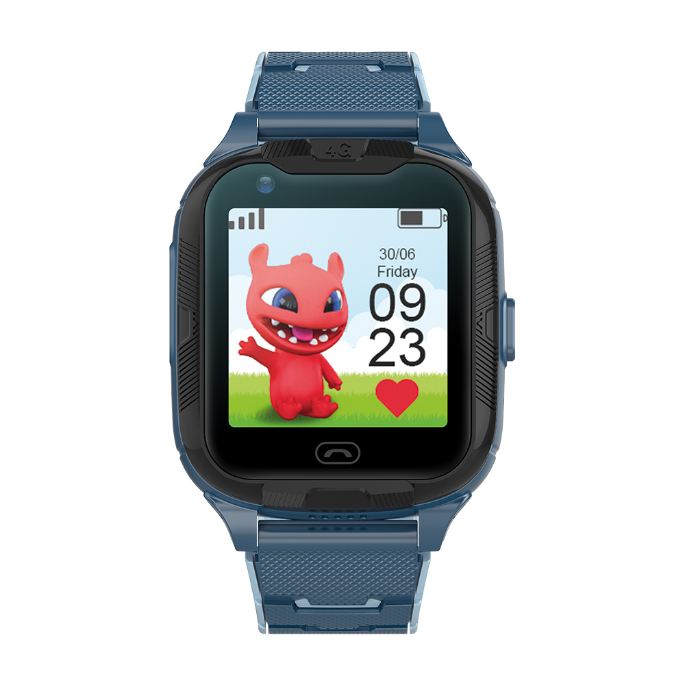 maXlife 4G GPS SOS Kids Watch Blue MXKW-350