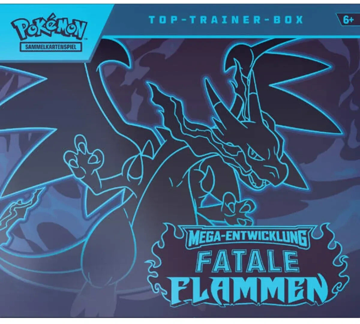 Pokemon Top Trainer Box Mega Entwicklung Fatale Flammen