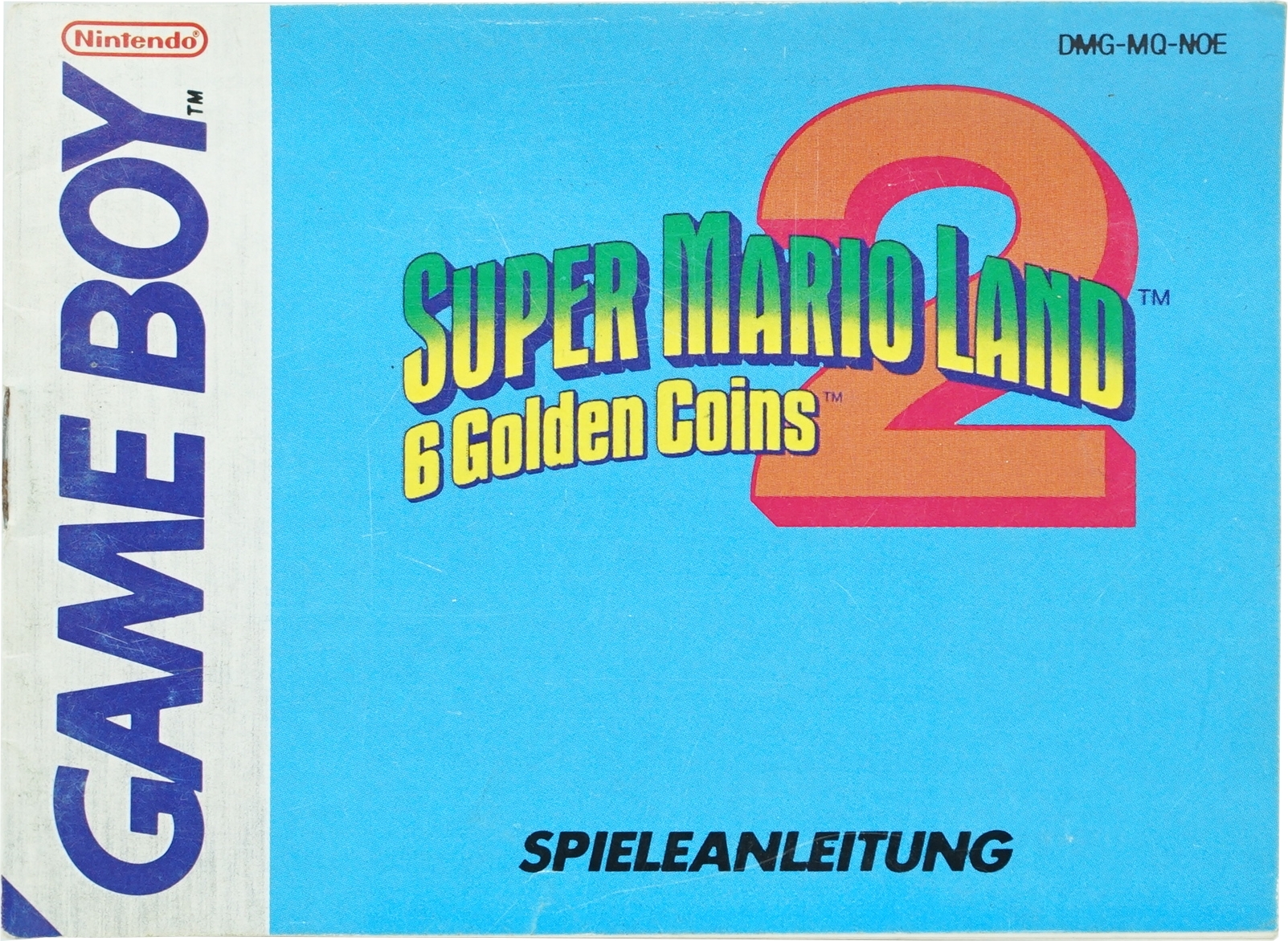 Super Mario Land 2 6 Golden Coins GB Spielanleitung