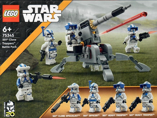 Lego Star Wars 75345 501st Clone Troopers Battle Pack