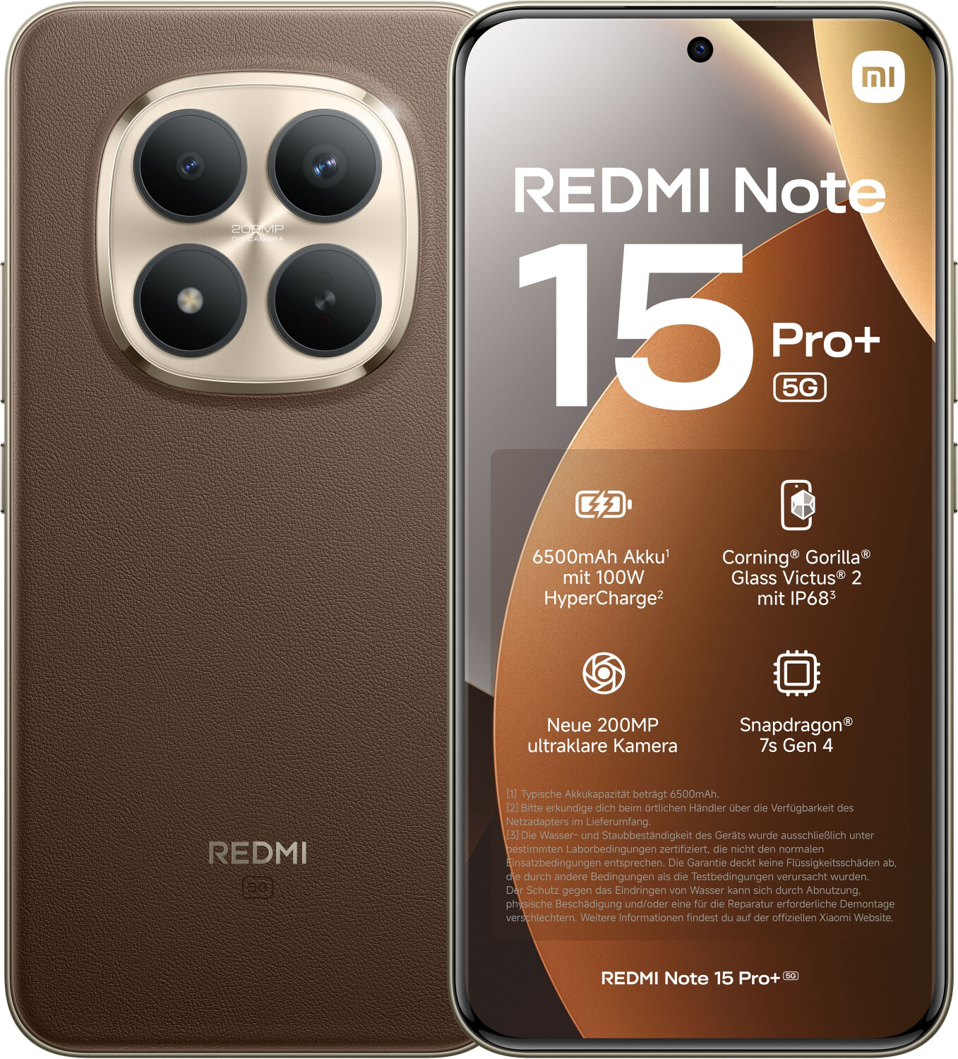 Xiaomi Redmi Note 15 Pro+ 8GB 256GB Mocha Brown
