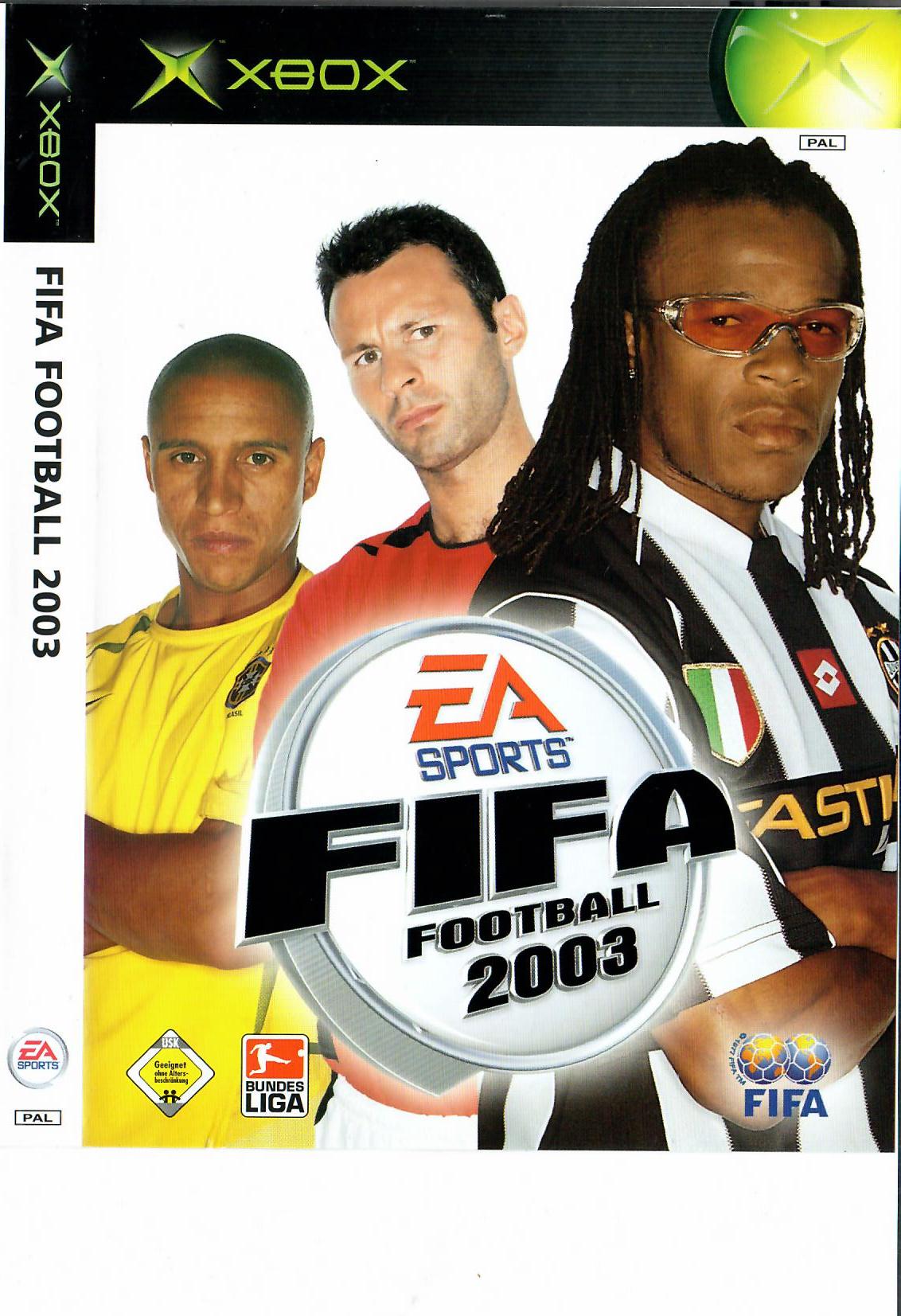 FIFA Fotball 2003 Xbox