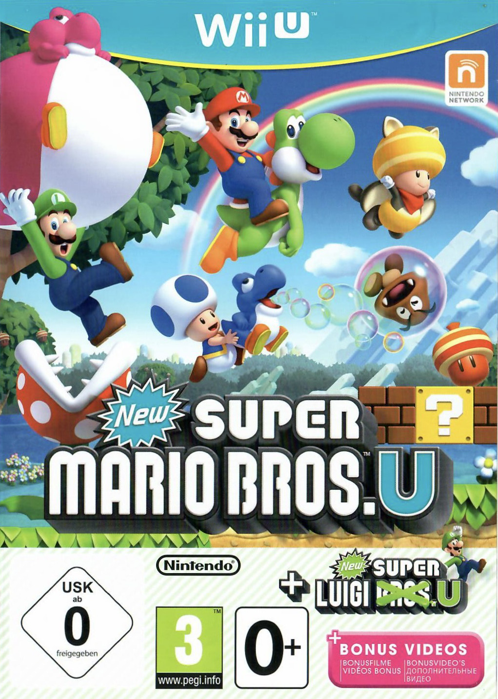 New Super Mario Bros.U + New Super Luigi U Wii U