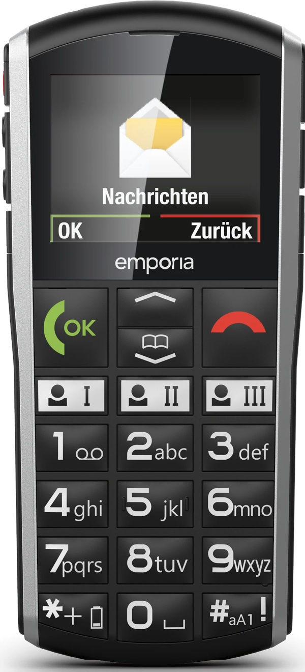 Emporia SIMPLICITY LTE Seniorenhandy Schwarz