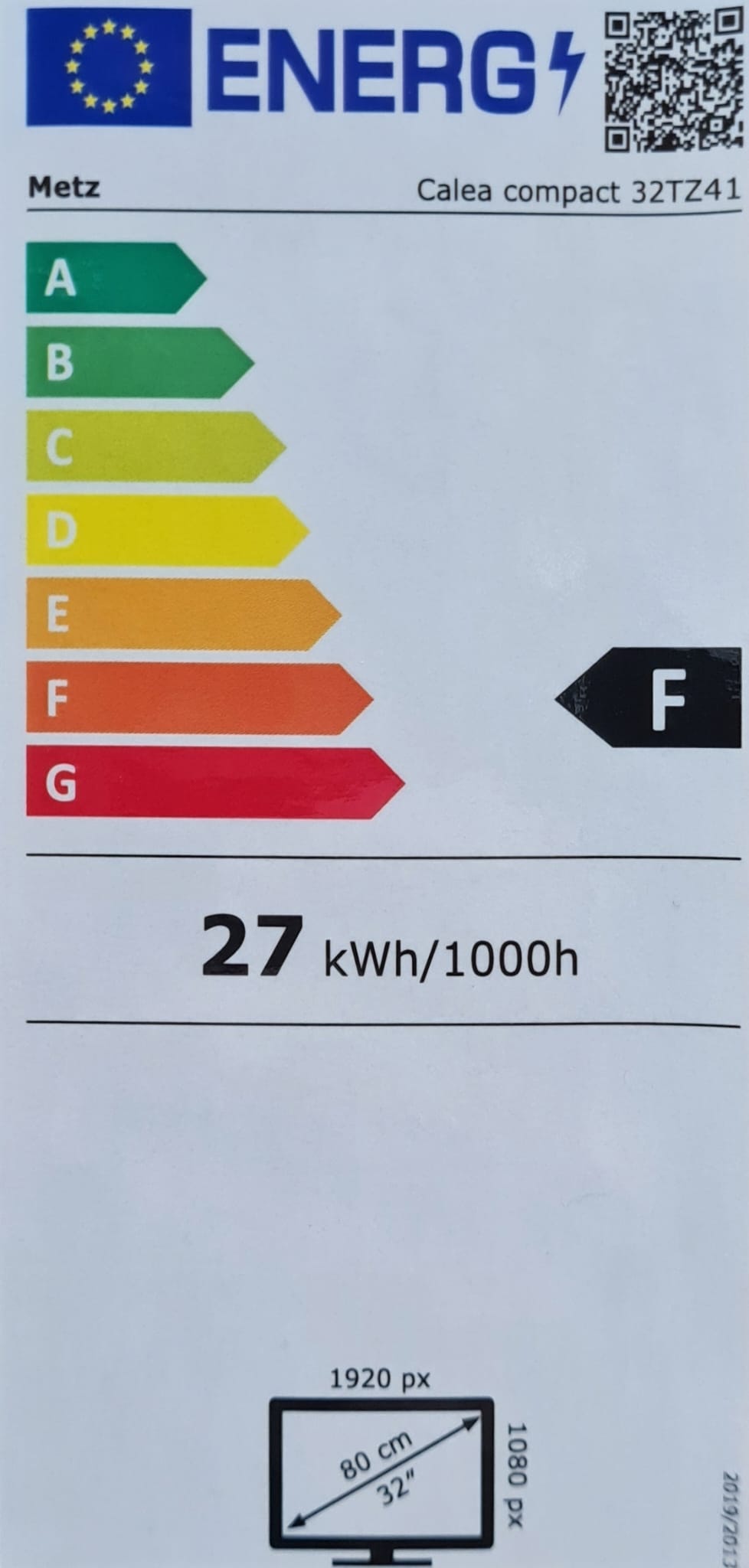 Metz Calea Compact LED TV 32 Zoll 32TZ41