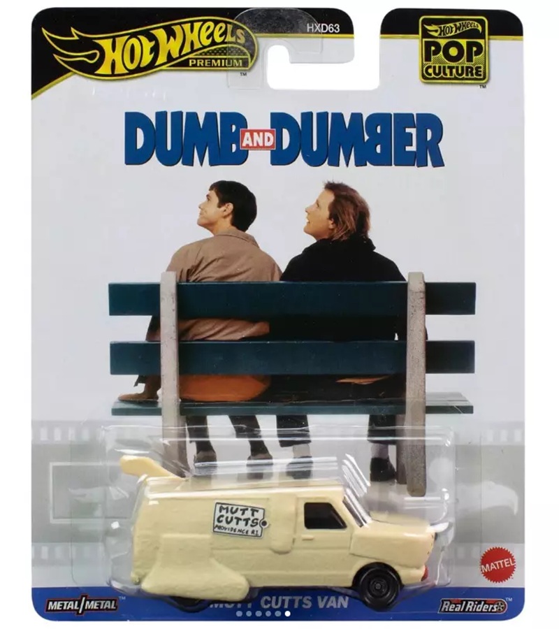 Mattel Hot Wheels Premium Dumb And Dumber Mutt Cutts Van