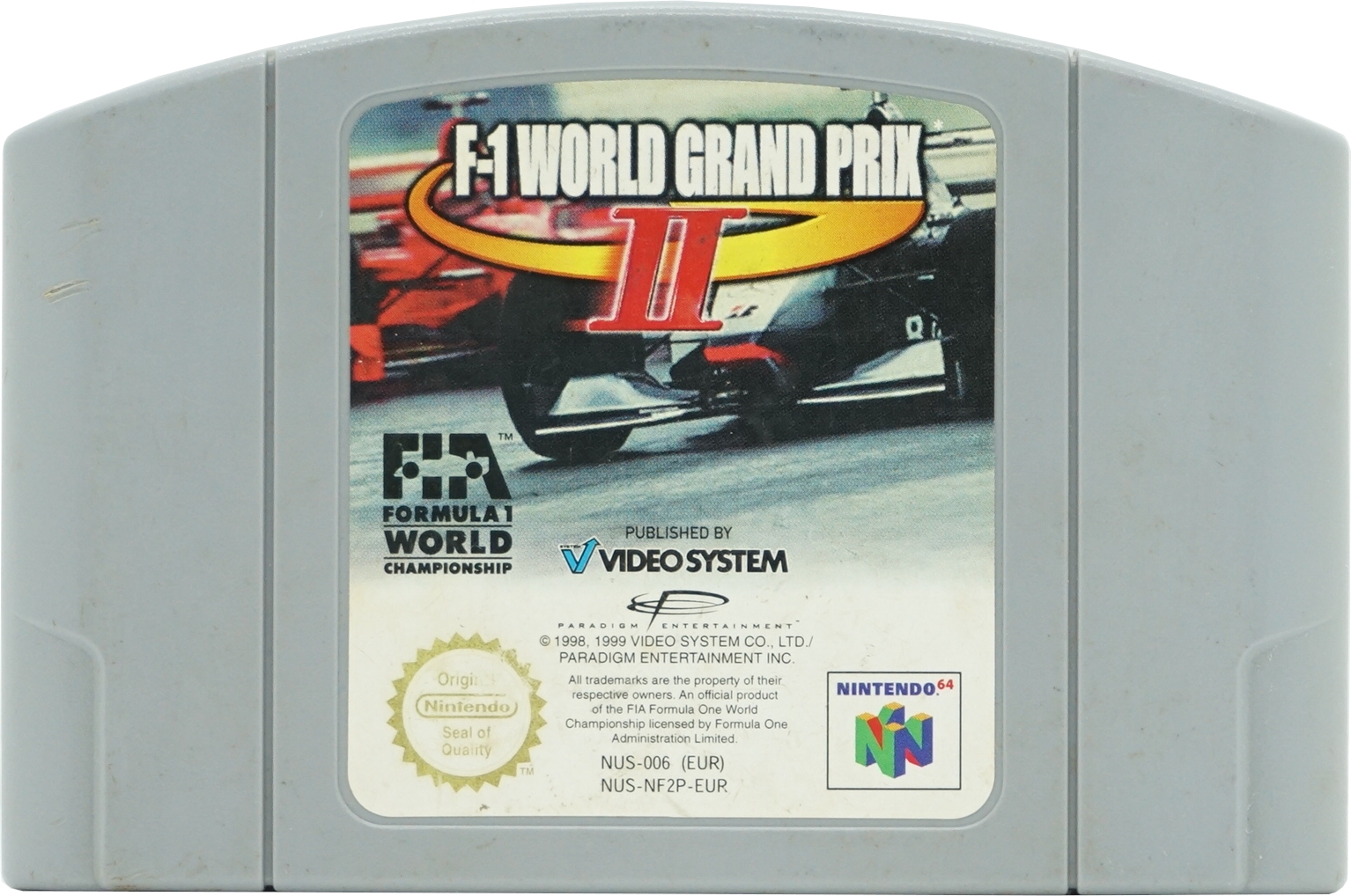 F-1 World Grand Prix II N64 PAL