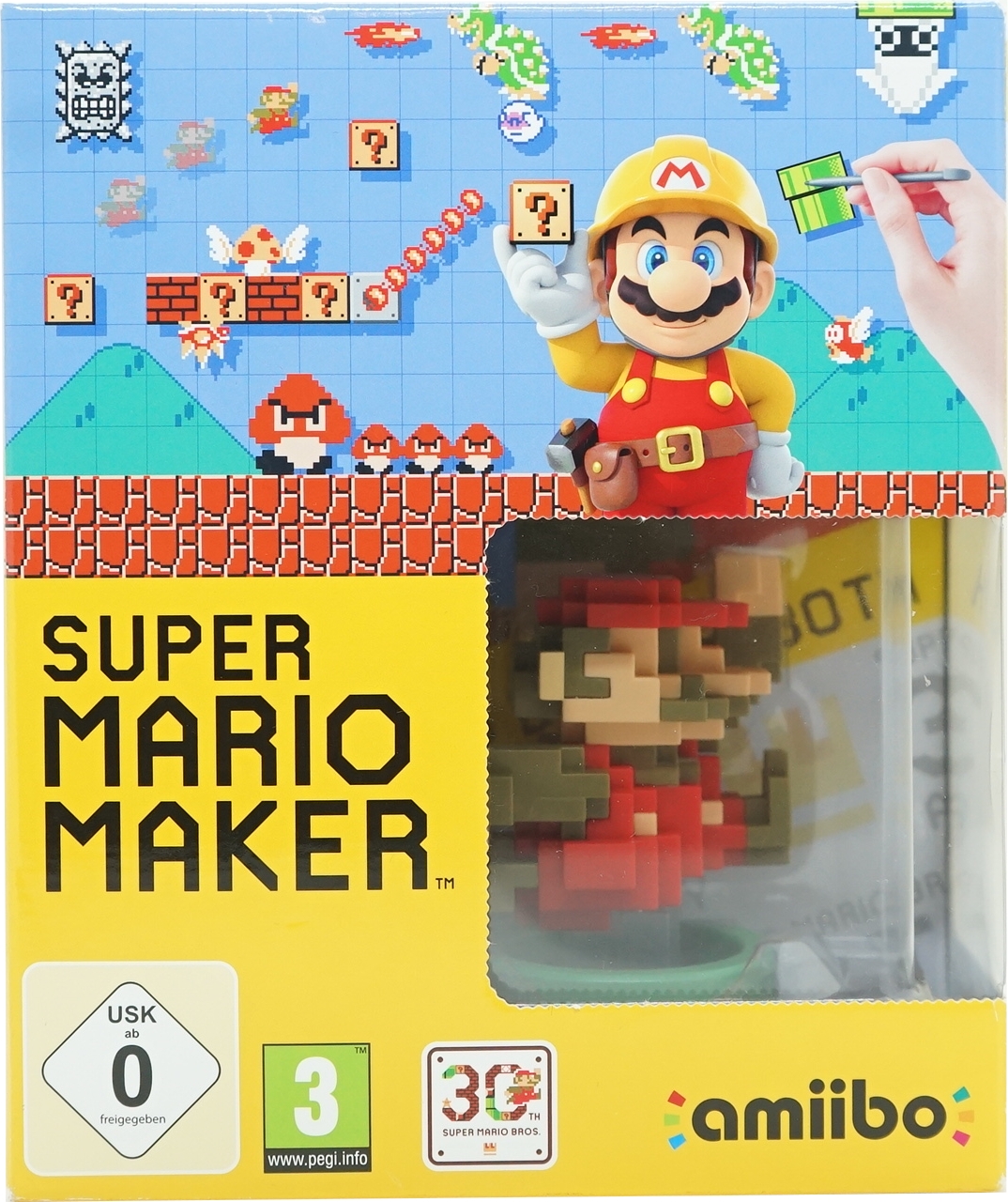 Amiibo Super Mario Maker Wii U Figur