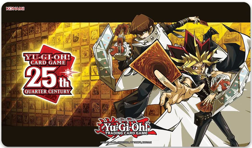 Yugi & Kaiba Quarter Century Spielmatte