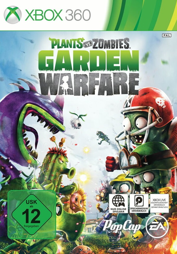 Plants VS. Zombies Garden Warfare XBOX 360