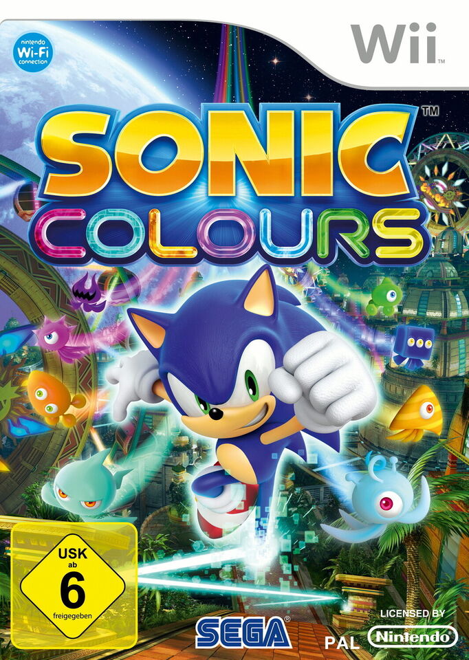 Sonic Colours Wii