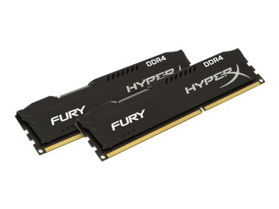HyperX FURY - DDR4 - kit - 16 GB: 2 x 8 GB 2133MHz PC4-17000 CL14 - 1.2V black