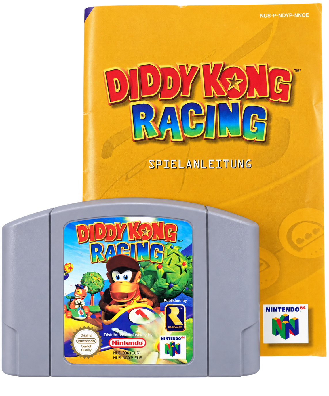 Diddy Kong Racing N64 PAL inkl. Spielanleitung