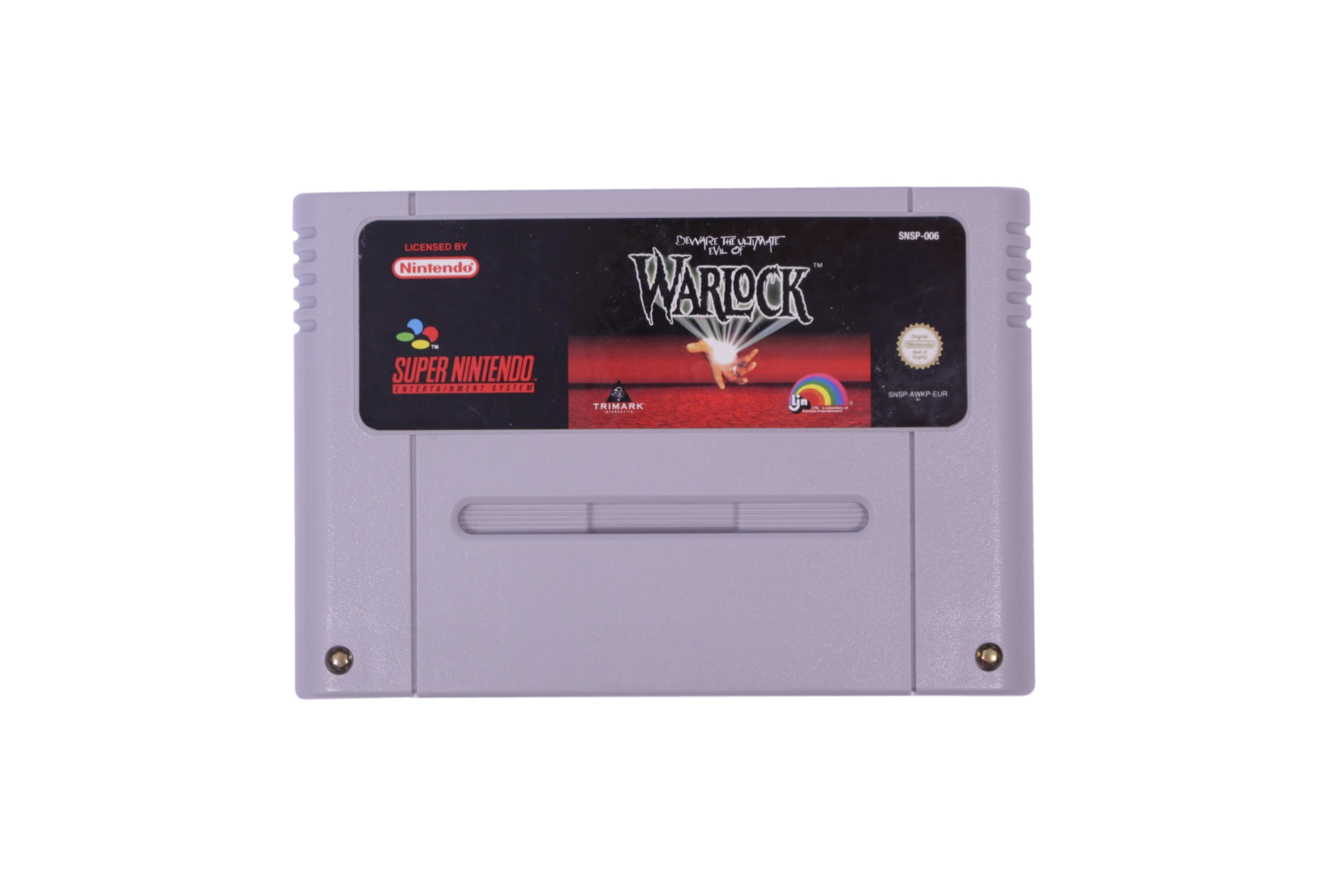 Warlock SNES PAL
