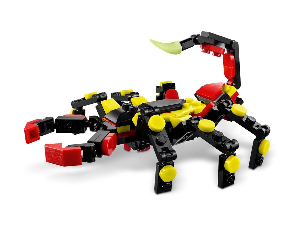 LEGO Creator 3 in 1 Wilde Tiere Überraschungsspinne 31159 Neu