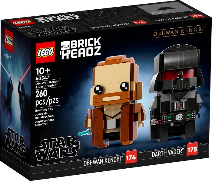 LEGO BrickHeadz Obi Wan Kenobi Darth Vader