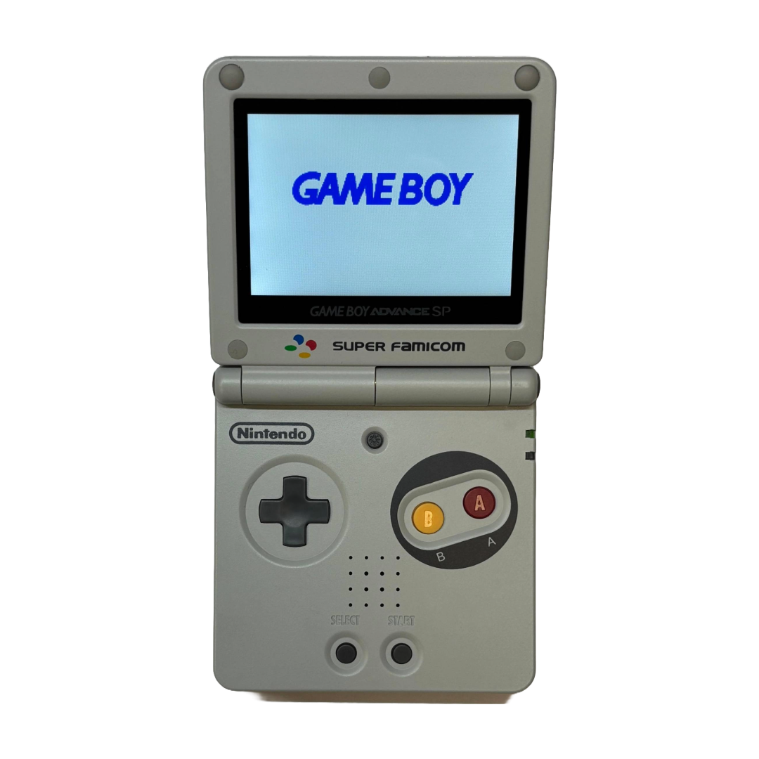 Nintendo Gameboy Advance SP IPS V5  Famicom Edition AGS-001