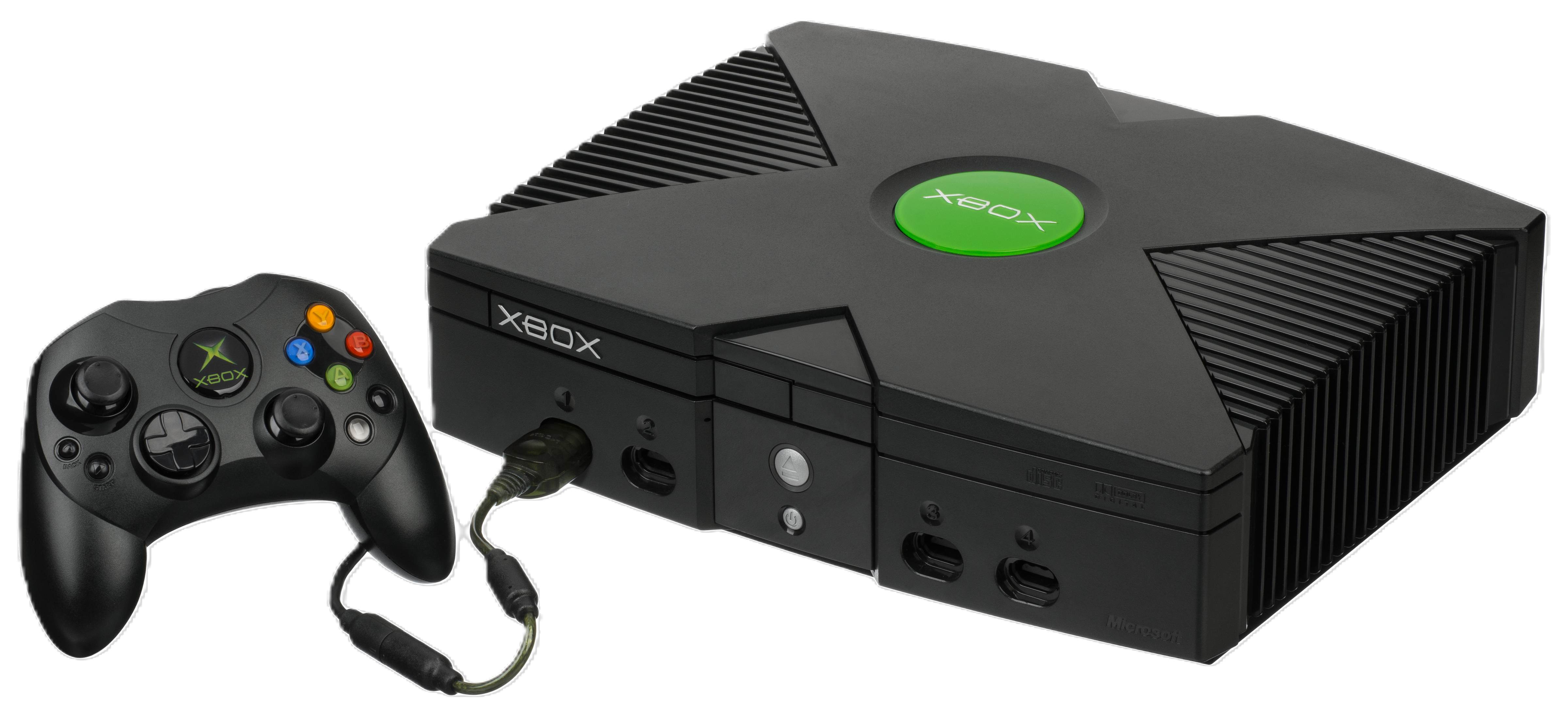 Microsoft Xbox Classic Konsole Schwarz